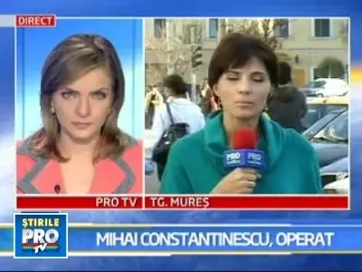 Viata cantaretului Mihai Constantinescu este in mainile medicilor