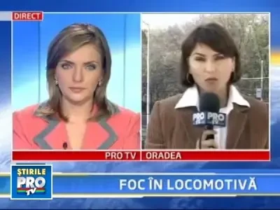 Incendiu pe calea ferata, in Bihor