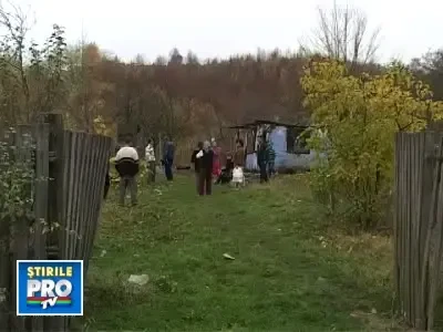 A ars de vie in incendiul care i-a distrus casa