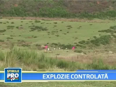 12 proiectile, distruse in poligonul militar
