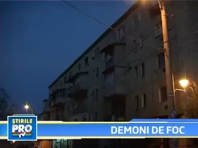 Si-a incendiat casa, pentru a scapa de demoni!
