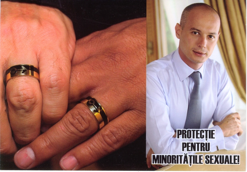 Bogdan Olteanu, deranjat ca a fost numit "protectorul homosexualilor"