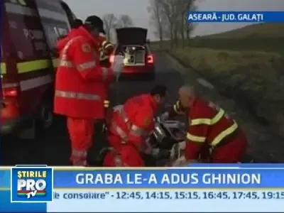 Accident teribil in Galati: o tanara a ajuns in stare grava la spital