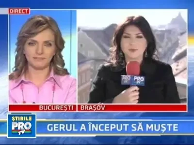 Frigul crunt incepe sa muste din Romania