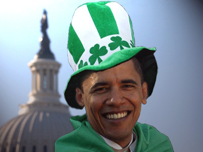 Obama, revendicat de poporul irlandez!