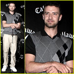 Vrei sa-l vezi pe Justin Timberlake jucand golf?