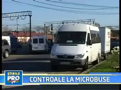 Controale inopinate la microbuze!