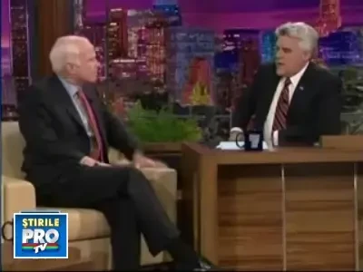 McCain a pierdut alegerile, dar nu si simtul umorului