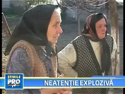 S-a ales cu arsuri si cu bucataria distrusa, dupa explozia unei butelii!