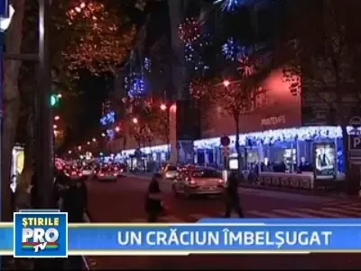 La Londra si Paris rasuna Jingle Bells