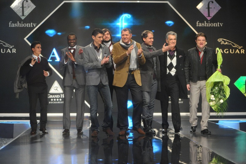 Barbati celebri, pe podium la Bucharest Fashion Week