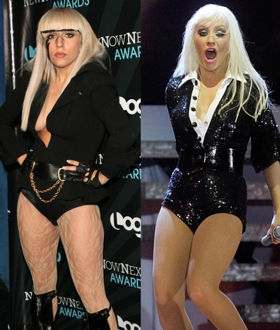 Christina Aguilera a ajuns sa-i copieze pe altii