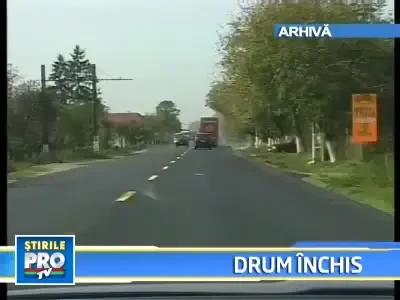 Drumul National 7 va fi inchis sambata noaptea!