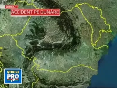 Doi disparuti, dupa ce doua nave s-au ciocnit pe Dunare