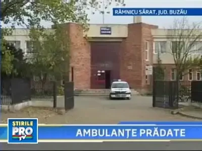 Ambulante vandalizate la Ramnicu Sarat!