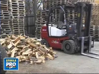 Ca la noi la nimeni! Am ajuns sa importam lemne pentru foc din Bulgaria