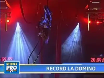 Olanda: 4,3 milioane de piese, noul record mondial la domino!