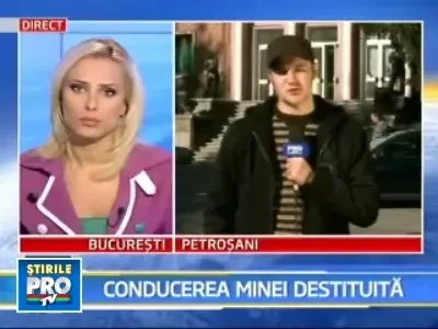 Varujan Vosganian: Conducerea minei Petrila, destituita