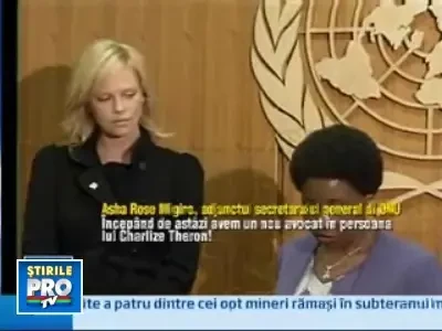 Charlize Theron mesagerul pacii in lume!