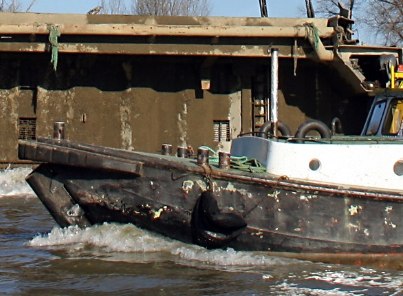 Emotii pe Dunare! O nava cu pasageri a ramas blocata intr-un banc de nisip