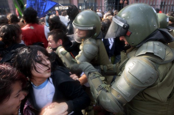 Revolta in randul studentilor spanioli!