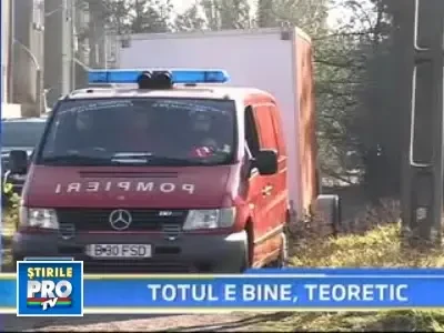 Accident feroviar in Capitala. Din fericire, doar o simulare