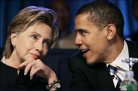 Hillary Clinton a reusit in sfarsit! A batut palma cu Obama