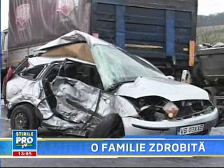 Accident grav la Orastie! O fetita de 6 ani si-a vazut parintii murind