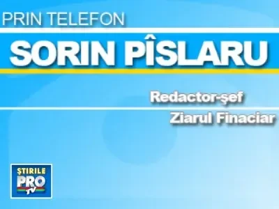 Sorin Pislaru: Creditele cele mai bune raman tot in euro