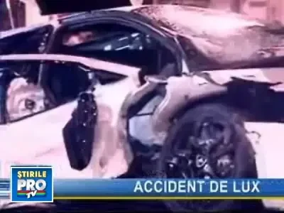 Cursa de lux sfarsita prost pe Calea Dorobanti din Capitala!