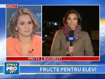 Elevii ar putea primi fructe si legume la scoala. Doar una pe saptamana!