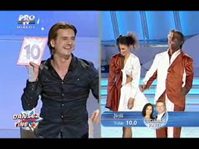 Pavel Bartos si Luciana, din nou 10 pe linie la Dansez pentru tine
