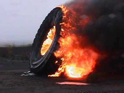 Un barbat a murit dupa ce un cauciuc i-a explodat in fata