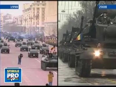 Tehnica militara de ultima generatie la parada de 1 Decembrie