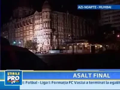 Vanatorea de teroristi s-a incheiat la Mumbai