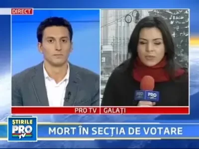 La Tecuci, alegerile au inceput cu un incident tragic. Un om a murit