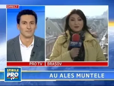 Au "votat" pentru distractie. 25.000 de romani la munte