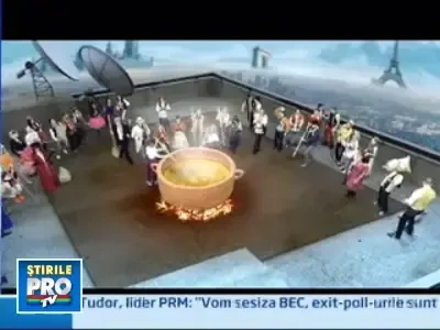 Pro Tv le canta romanilor despre mamaliga nationala!