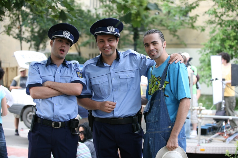 Catalin Maruta si Iulian Moga, politisti si in afara filmarilor