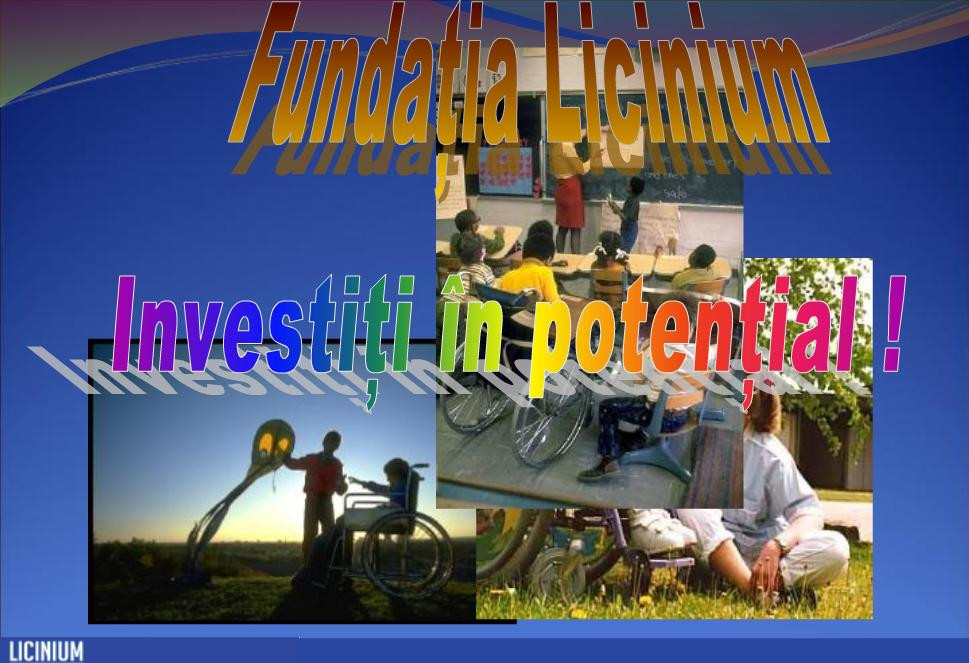 Investeste in potential! Chiar daca el se afla intr-un scaun cu rotile