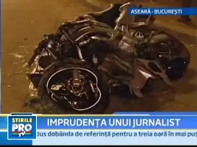 Cornel Nistorescu a lovit cu masina doi tineri aflati pe motocicleta