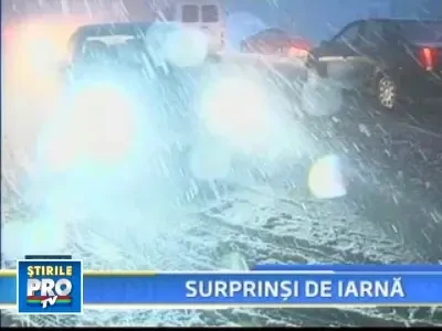Iarna ataca fara mila, cu tot arsenalul din dotare!
