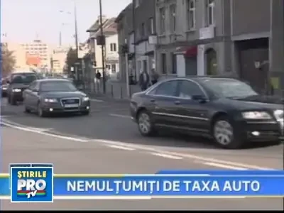 Taxa auto i-a scos pe brasoveni in strada