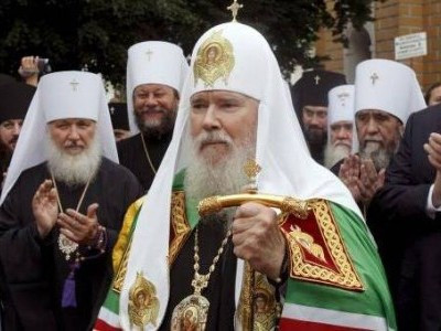 Patriarhul Alexei al II-lea, condus pe ultimul drum de Medvedev si Putin