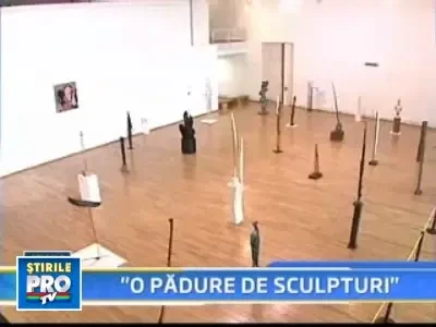 "O padure de sculpturi" la Muzeul National de Arta