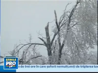 A inghetat New York-ul!