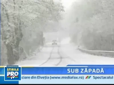 Iarna loveste viscolit in vestul Europei