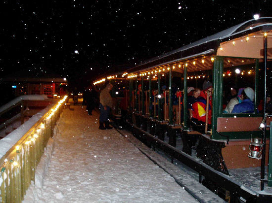Trenuletul lui Mos Craciun are statie si in Timisoara!
