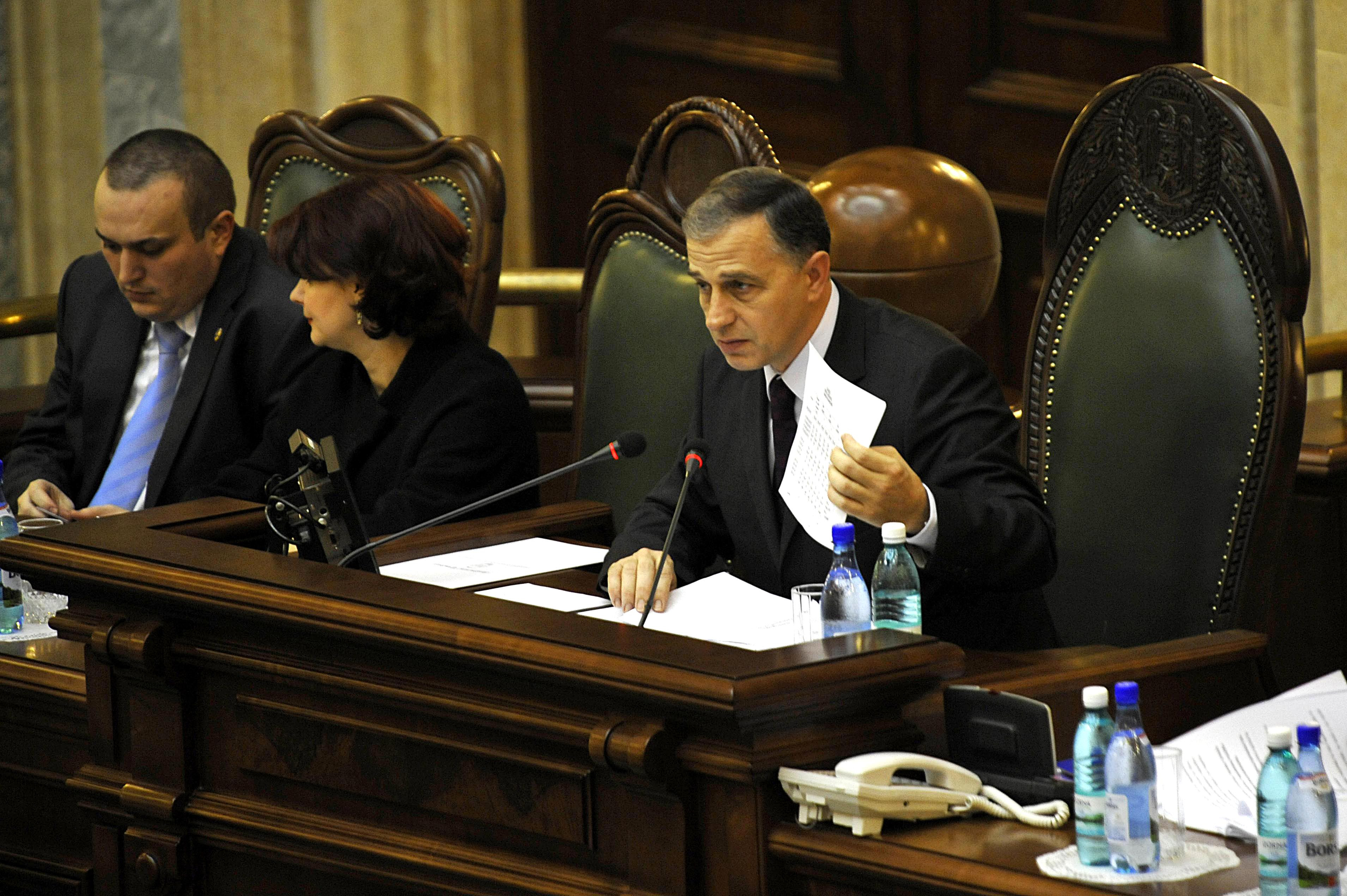 Blocaj in Parlament, dupa juramantul de credinta al parlamentarilor