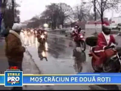 Mos Craciun a dat renii pe cai... putere!